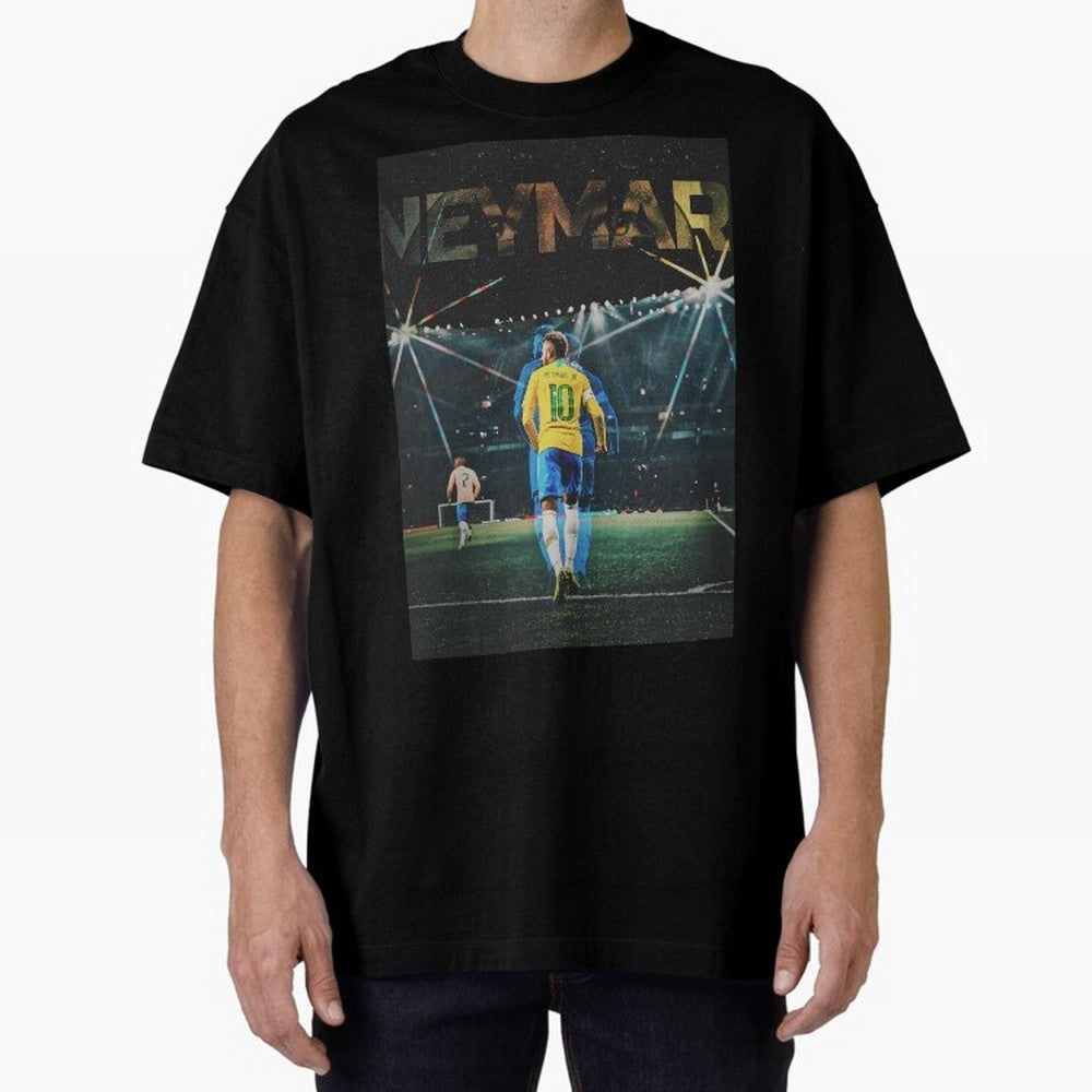 Neymar Premium T-Shirt Feel Global Football Passion for FIFA World Cup 2026 USA Canada Mexico, Driven by Cristiano Ronaldo, Haaland and CR7, Brazil, Champion Mindset, Group Stage Buzz, Knockout Tension and Passionate Fan Culture; Perfect for