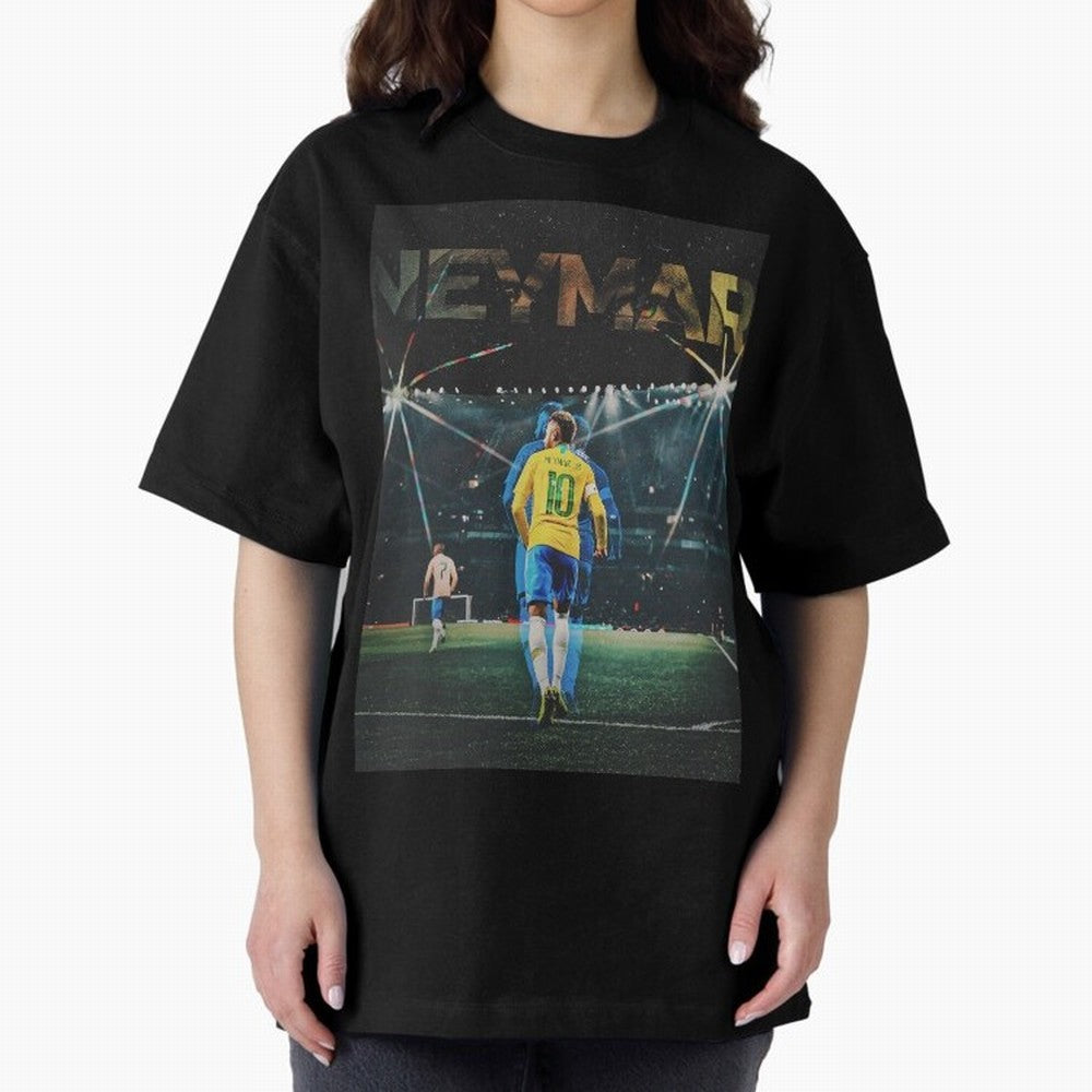 Neymar Premium T-Shirt Feel Global Football Passion for FIFA World Cup 2026 USA Canada Mexico, Driven by Cristiano Ronaldo, Haaland and CR7, Brazil, Champion Mindset, Group Stage Buzz, Knockout Tension and Passionate Fan Culture; Perfect for
