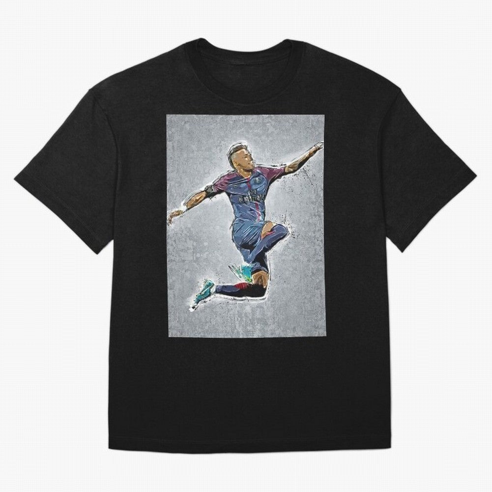 Neymar Jr Premium T-Shirt Make the Season About Global Football Passion for FIFA World Cup 2026 USA Canada Mexico, Featuring Messi, CR7 and Mbappe, Argentina, France and Brazil, Championship Spirit, Famous Goals, Roaring Crowds and International