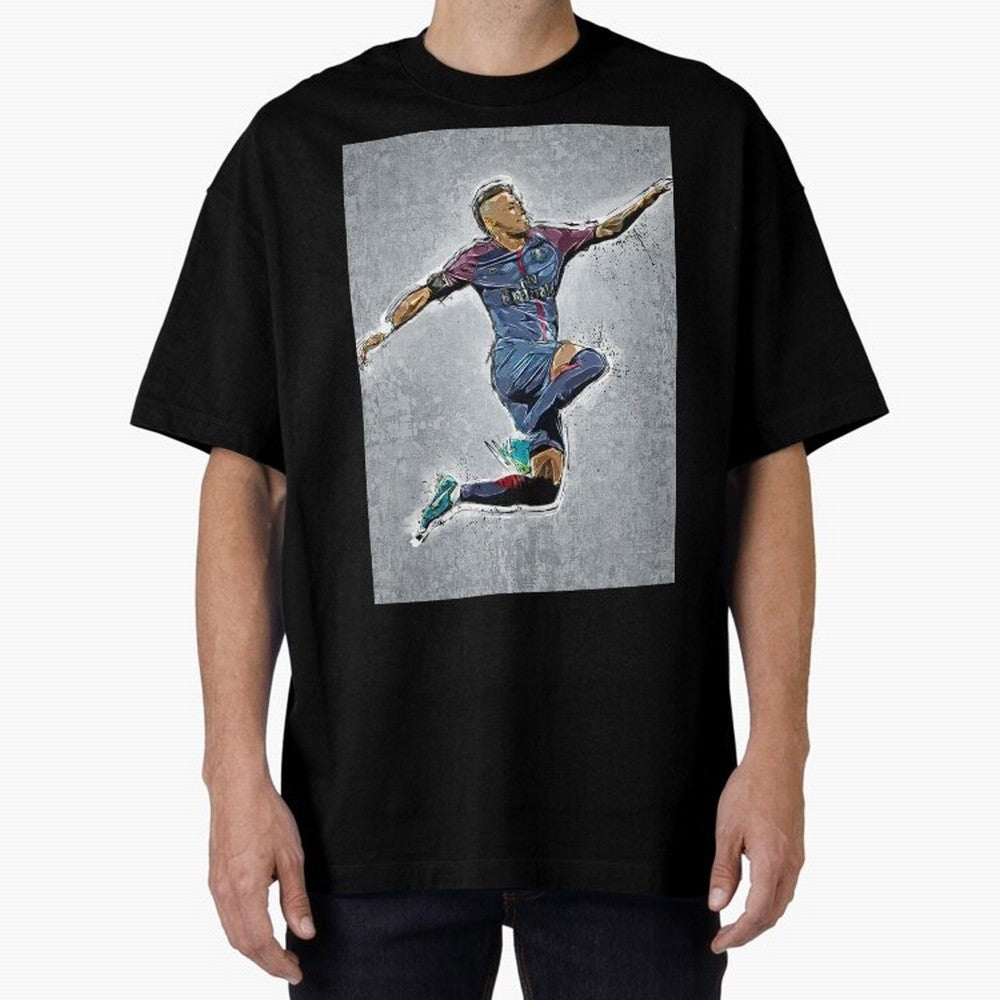 Neymar Jr Premium T-Shirt Make the Season About Global Football Passion for FIFA World Cup 2026 USA Canada Mexico, Featuring Messi, CR7 and Mbappe, Argentina, France and Brazil, Championship Spirit, Famous Goals, Roaring Crowds and International
