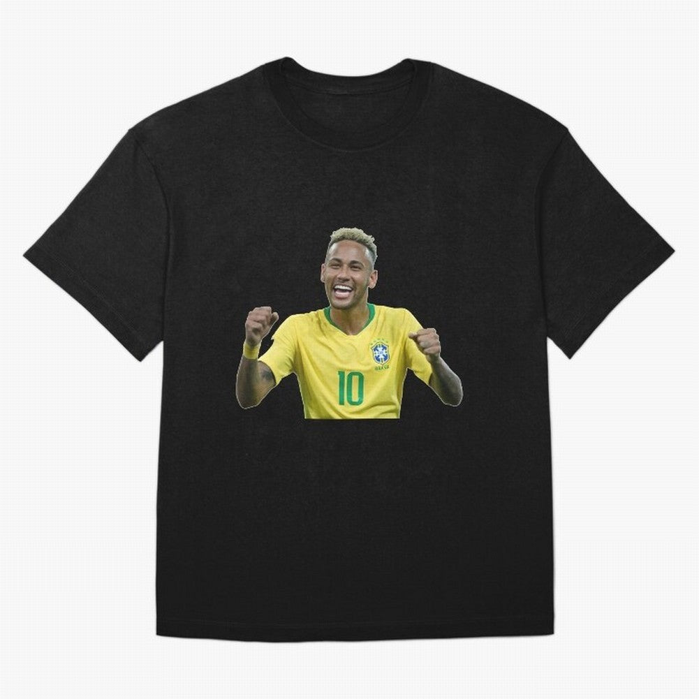 Neymar JR Cheering Premium T-Shirt Bring Champion Energy into the FIFA World Cup 2026 Group Stage Journey through Haaland and Mbappe Highlights, Brazil, Portugal and Argentina Pride, Stadium Memories, Football Loyalty, International Chants and