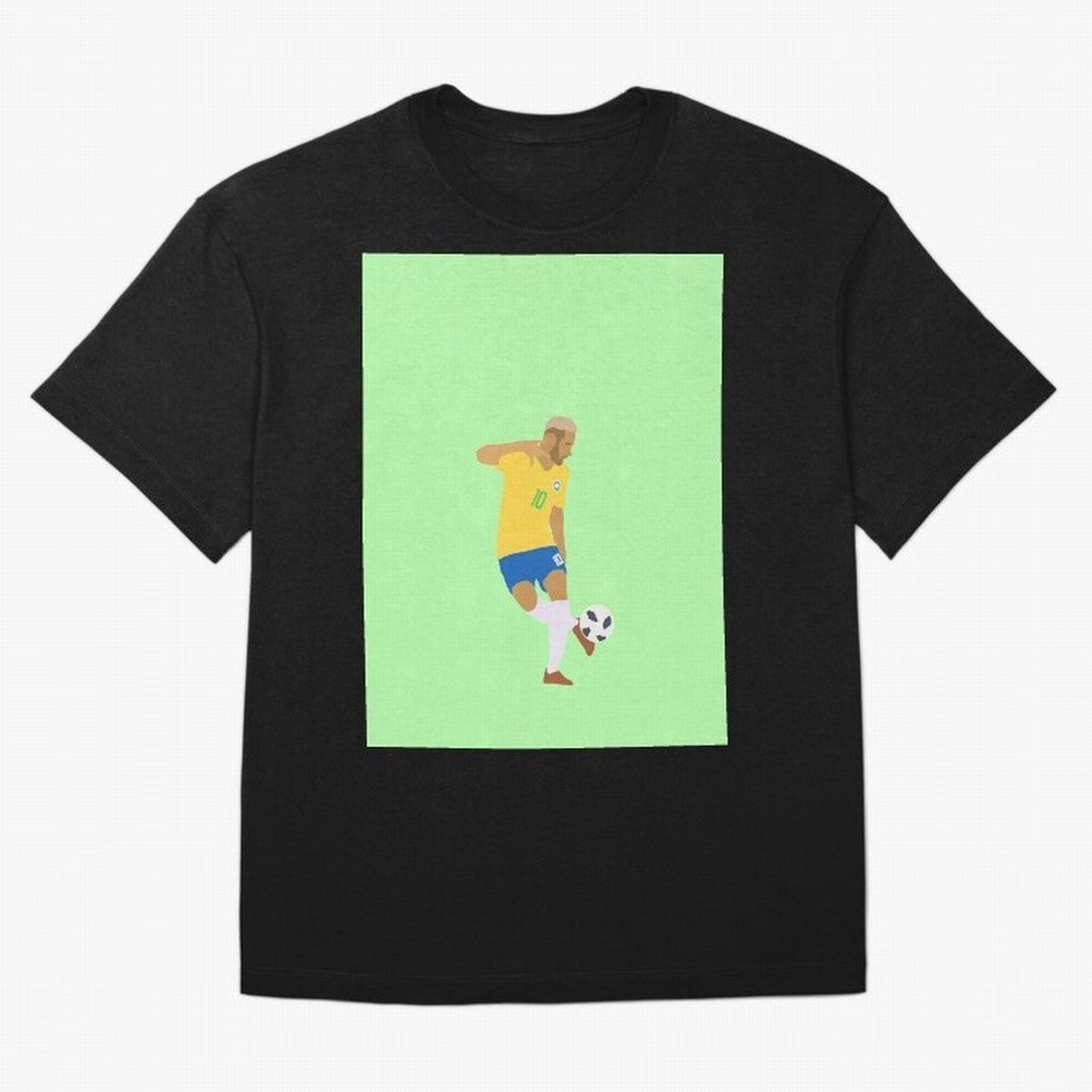 Neymar Brazil Football Control Skills Graphic T-Shirt Build Global Football Passion for FIFA World Cup 2026 Group Stage, with Messi, Neymar and Mbappe, France and Portugal, Football History, Final Match Energy, Crowd Noise and Once in a Lifetime