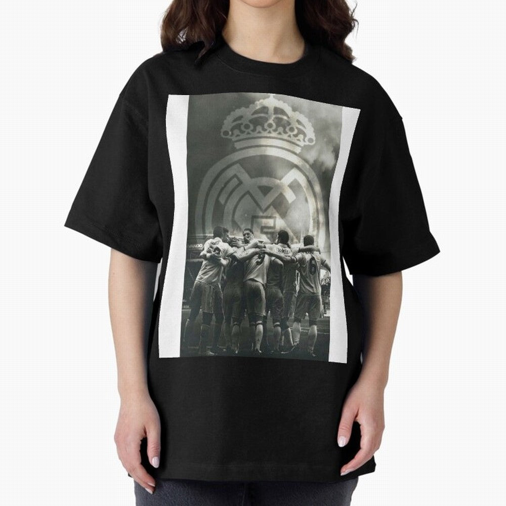 King Madrid Graphic T-Shirt Mark FIFA World Cup 2026 Group Stage Spirit, Connected to Brazil, Portugal and Argentina, Mbappe and Neymar, Classic Soccer Heritage, Championship Pressure, Fan Loyalty and International Pride; Made for Die Hard
