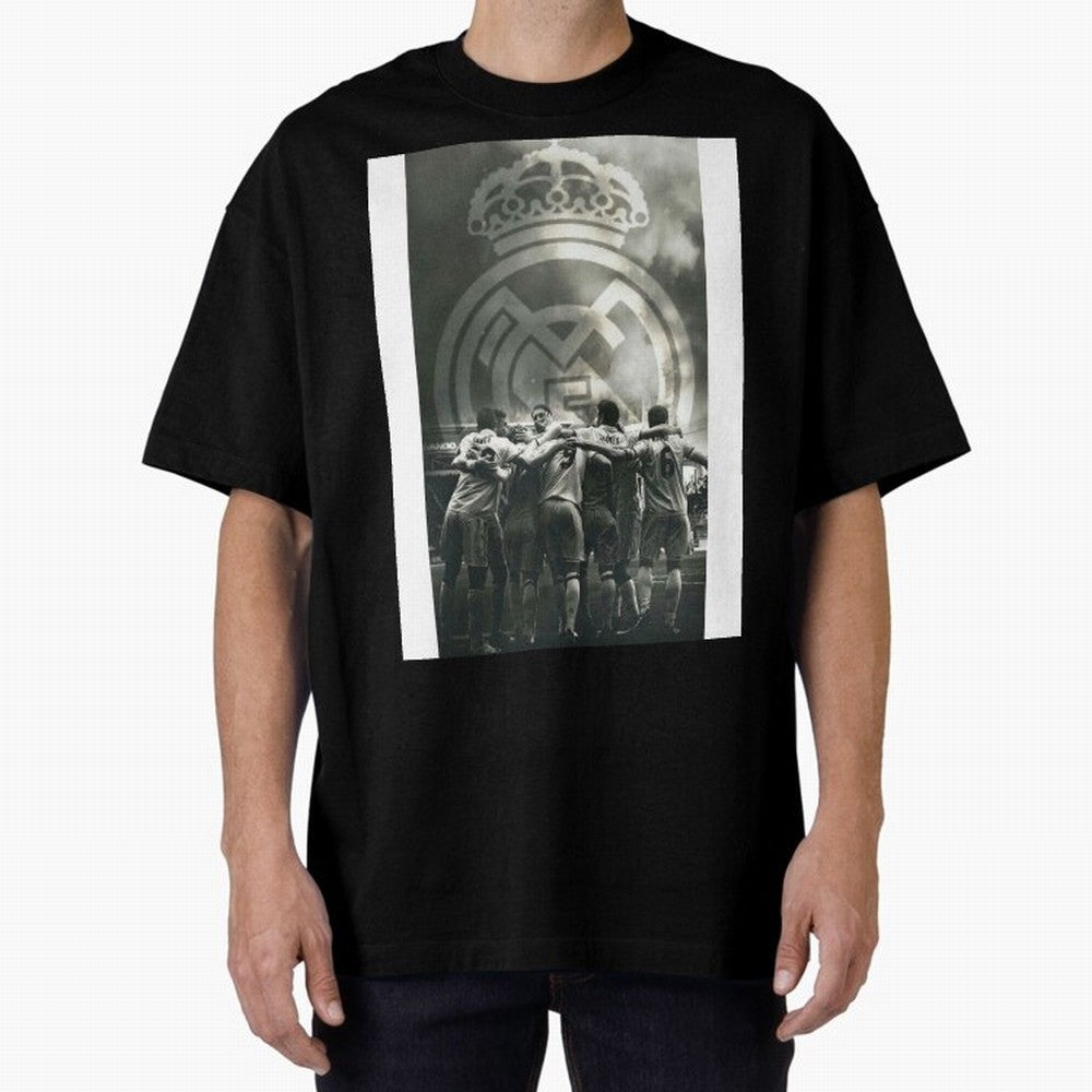 King Madrid Graphic T-Shirt Mark FIFA World Cup 2026 Group Stage Spirit, Connected to Brazil, Portugal and Argentina, Mbappe and Neymar, Classic Soccer Heritage, Championship Pressure, Fan Loyalty and International Pride; Made for Die Hard
