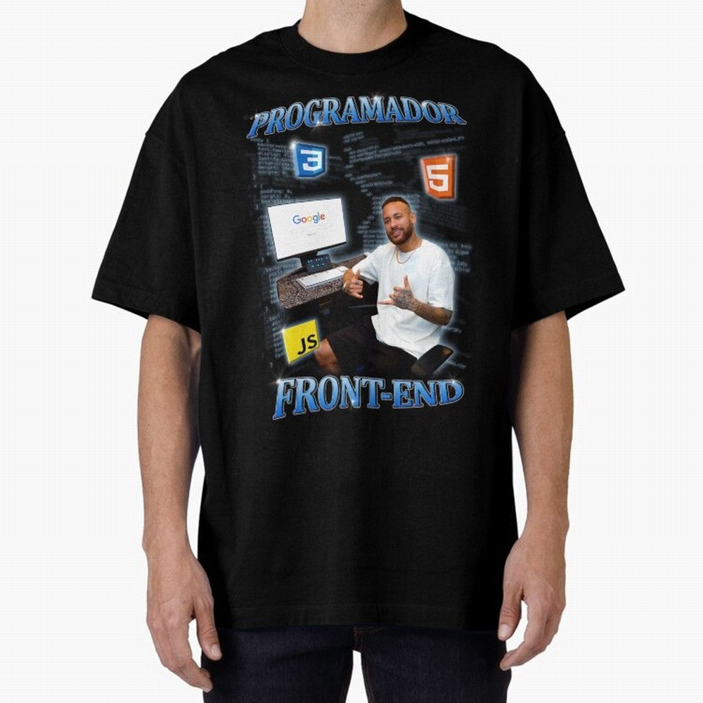 Programador front-end Neymar - Spanish Classic T-Shirt Bring Stadium Energy to the FIFA World Cup 2026 Journey through CR7 and Messi Highlights, England, France and Netherlands Pride, Supporter Pride, Iconic Celebrations, Legendary Names and Global