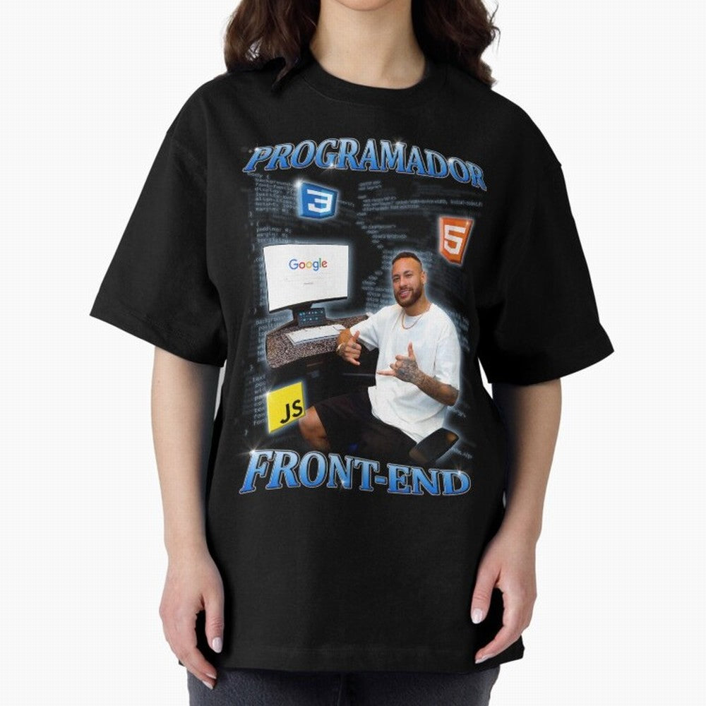 Programador front-end Neymar - Spanish Classic T-Shirt Bring Stadium Energy to the FIFA World Cup 2026 Journey through CR7 and Messi Highlights, England, France and Netherlands Pride, Supporter Pride, Iconic Celebrations, Legendary Names and Global