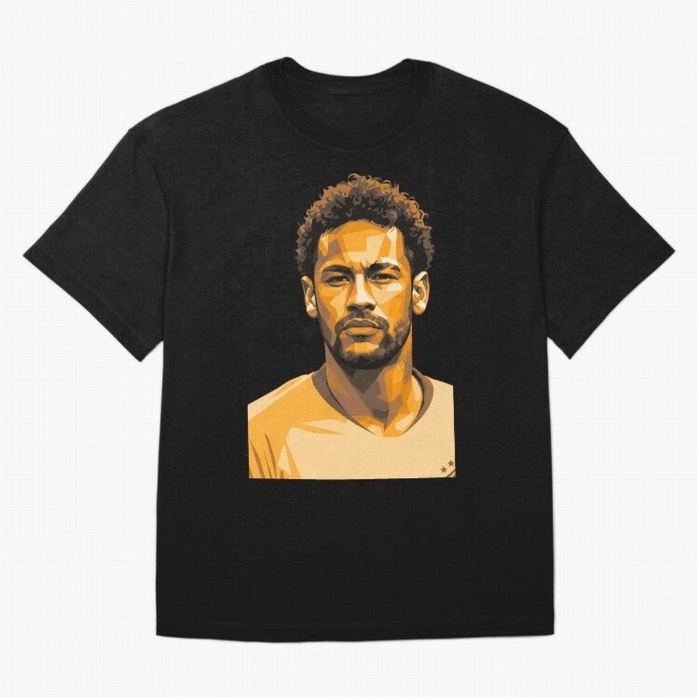 Neymar Oversized T-Shirt Represent FIFA World Cup 2026 USA Canada Mexico for Fans of CR7 and France and Portugal, Bringing Football Passion, Legendary Performances, Festival Vibes and Supporter Community; Ideal for Fans Who Follow Messi, Cristiano