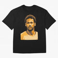 Neymar Oversized T-Shirt Represent FIFA World Cup 2026 USA Canada Mexico for Fans of CR7 and France and Portugal, Bringing Football Passion, Legendary Performances, Festival Vibes and Supporter Community; Ideal for Fans Who Follow Messi, Cristiano