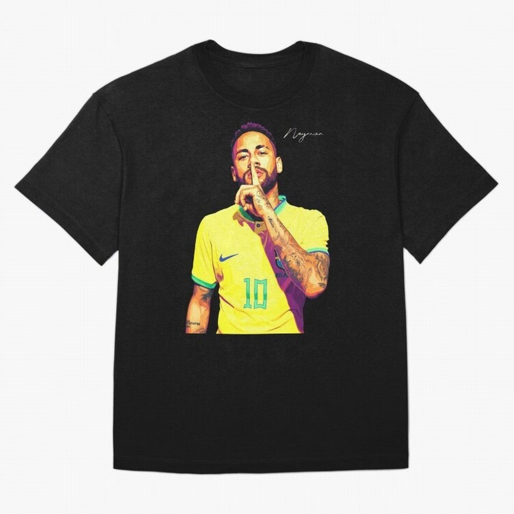 Neymar - vector Classic T-Shirt Enjoy FIFA World Cup 2026 Group Stage Spirit, Highlighting England, France and Netherlands, Neymar, Haaland and Cristiano Ronaldo, Football History, Final Match Energy, Crowd Noise and Once in a Lifetime Moments;