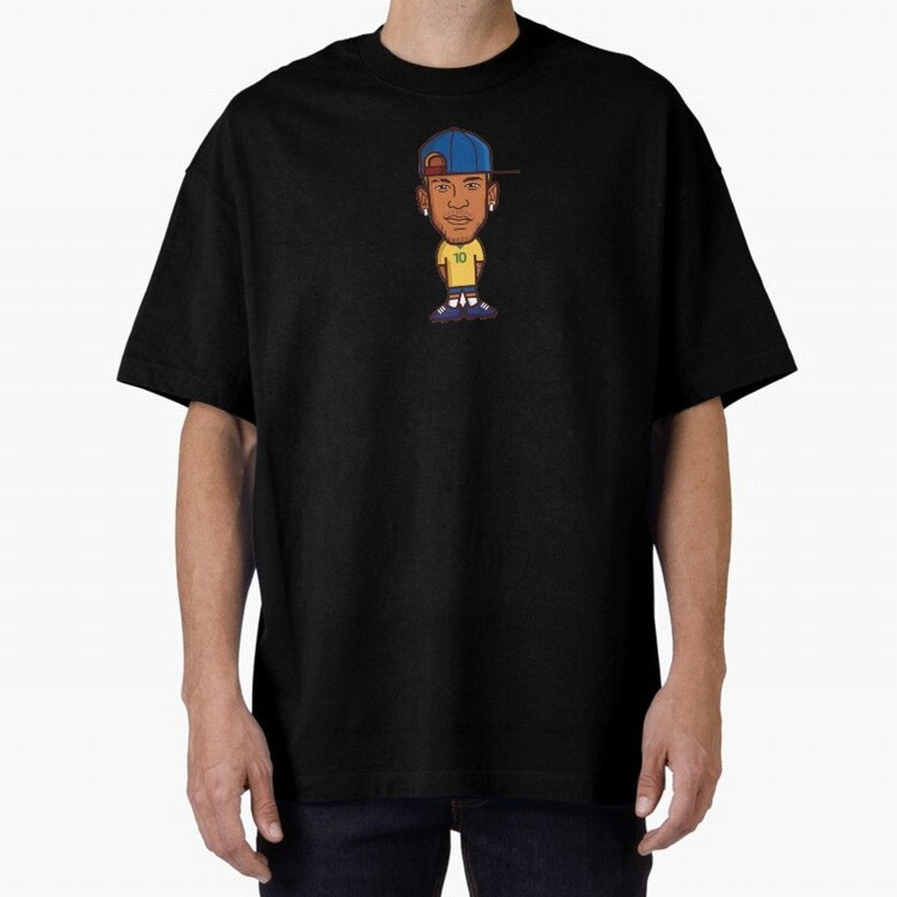 Neymar 10 Active T-Shirt Feel the Roar of Global Football Passion for FIFA World Cup 2026 USA Canada Mexico, Featuring Messi, Neymar and Mbappe, Germany, Championship Spirit, Famous Goals, Roaring Crowds and International Football Unity; Great for