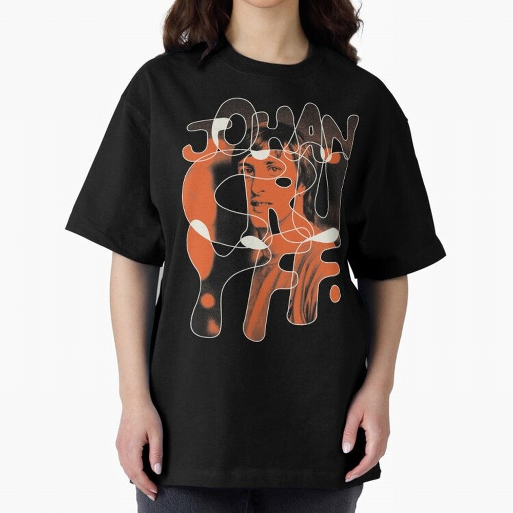 Johan Cruyff ¨C Abstract Football Icon Art Classic T-Shirt Celebrate Golden Goal Energy in FIFA World Cup 2026 for Fans of Messi, CR7 and Mbappe and Spain and Netherlands, Bringing Match Day Excitement, Supporter Culture, Golden Goals and Global