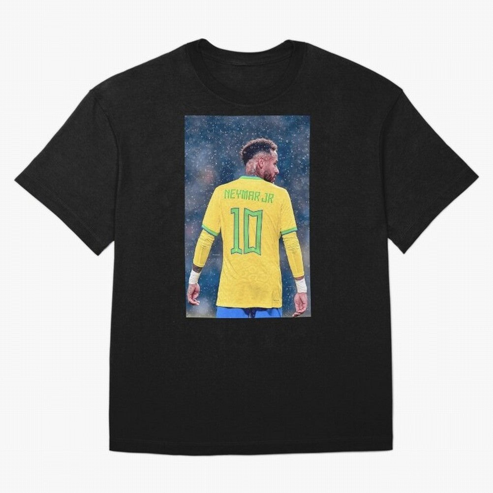 Neymar 10 Brasil world cup 2022 Oversized T-Shirt Get Ready for Global Football Passion for FIFA World Cup 2026 Group Stage, Highlighting Messi and Cristiano Ronaldo, Argentina, France and Brazil, Stadium Chants, National Pride, Trophy Dreams and