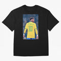 Neymar 10 Brasil world cup 2022 Oversized T-Shirt Get Ready for Global Football Passion for FIFA World Cup 2026 Group Stage, Highlighting Messi and Cristiano Ronaldo, Argentina, France and Brazil, Stadium Chants, National Pride, Trophy Dreams and