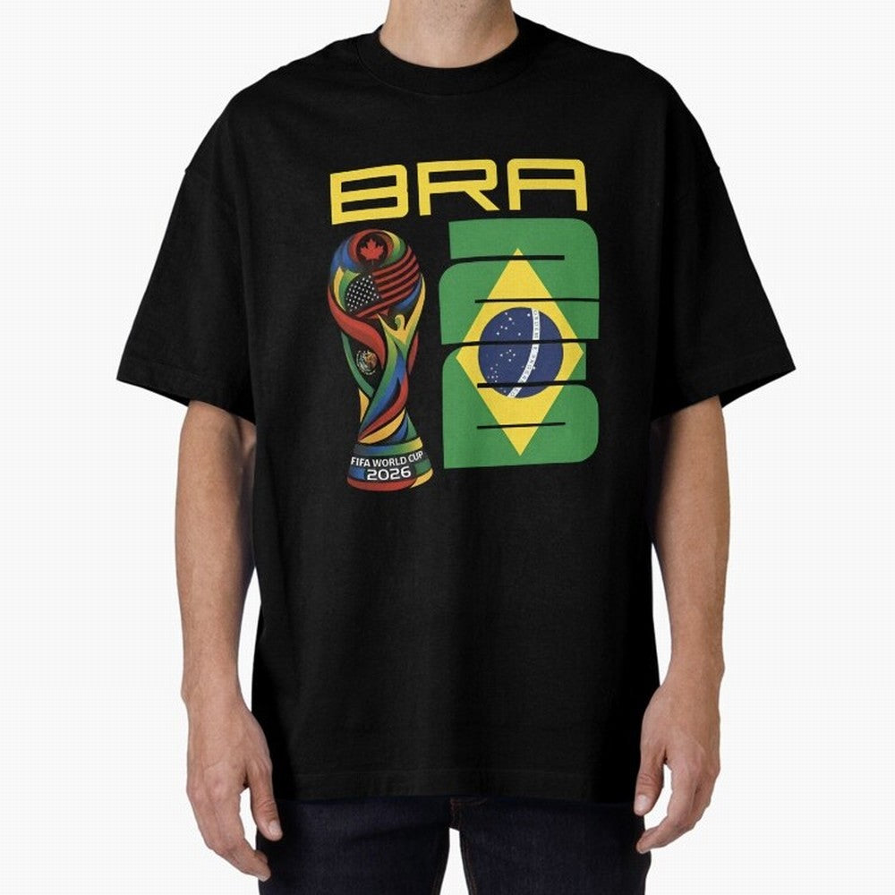 Brazil Soccer World Cup 2026 Fan Art - Selecao 2026 Essential T-Shirt Fuel the Hype around FIFA World Cup 2026 Filled with Messi, CR7 and Mbappe, England Energy, Fan Favorite Moments, National Team Passion, Big Match Drama and Soccer History;