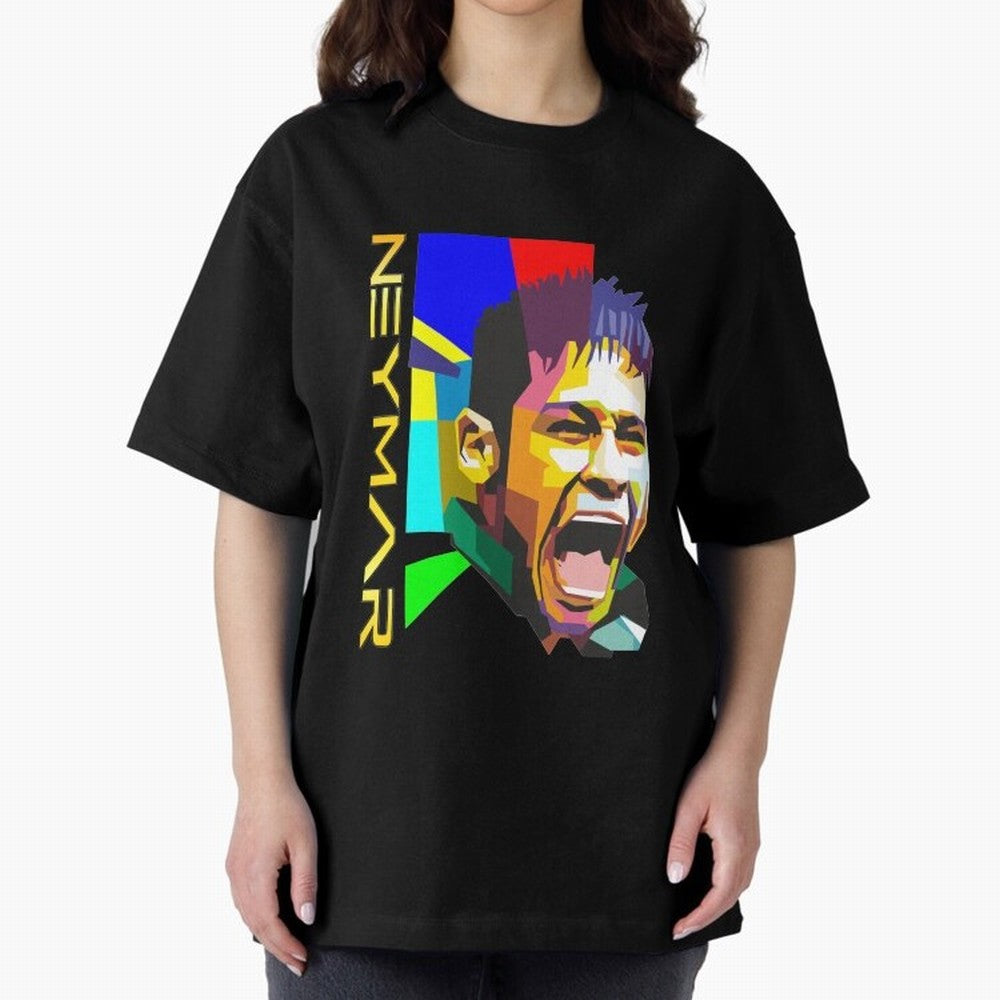 Neymar Painting Tshirt Essential T-Shirt Feel International Energy from the FIFA World Cup 2026 USA Canada Mexico Journey through Cristiano Ronaldo, Haaland and CR7 Highlights, Brazil Pride, Game Day Rituals, Football Legends, Country Pride and the