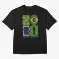 Brazil Football World Cup 2026 - Can Mex Usa Typography Essential T-Shirt Show Match Day Excitement for Global Football Passion for FIFA World Cup 2026 Group Stage, Capturing Haaland and Mbappe, Argentina, France and Brazil, Vintage Soccer Flavor,