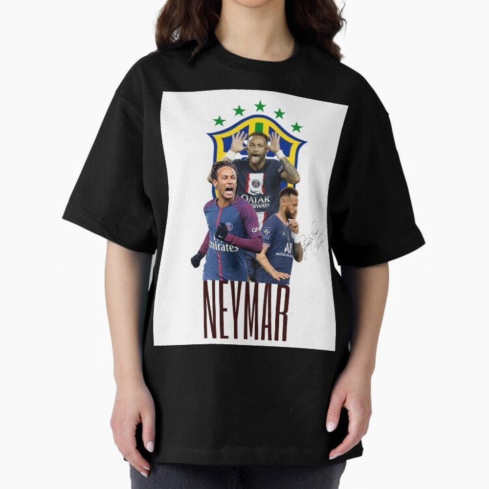 Neymar pst design. Active T-Shirt Cheer for FIFA World Cup 2026 Group Stage for Fans of Haaland and England, France and Netherlands, Bringing Match Day Excitement, Supporter Culture, Golden Goals and Global Football Passion; Great for Watch
