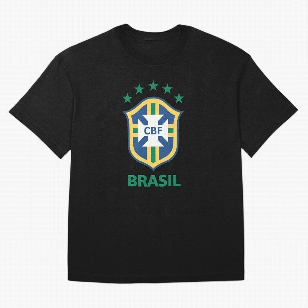 Confedera??o Brasileira de Futebol Classic T-Shirt Show Up for the Glory of FIFA World Cup 2026 USA Canada Mexico for Fans of Messi, CR7 and Mbappe and England and Germany, Bringing Retro Football Energy, Iconic Rivalries, Trophy Chase Drama and