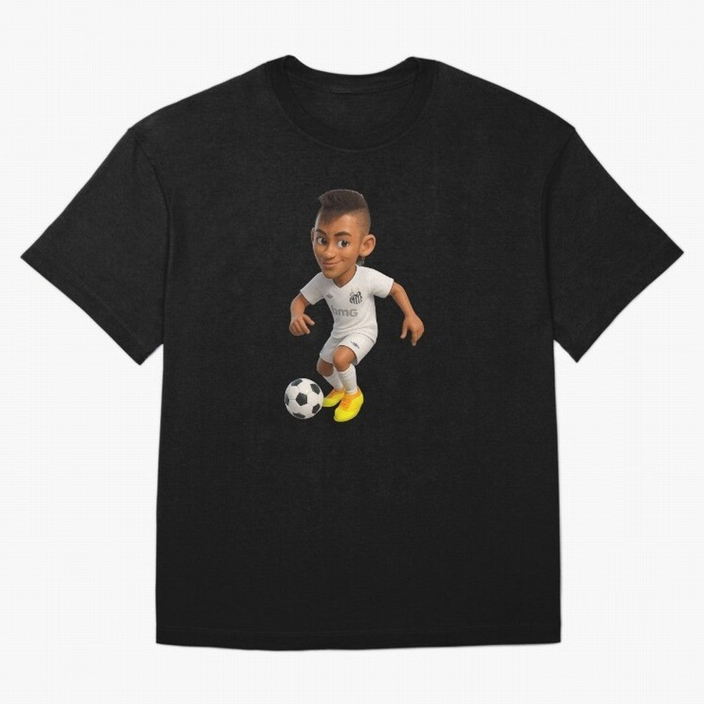 Neymar Classic T-Shirt Represent the Passion of FIFA World Cup 2026 Group Stage Spirit, Featuring Portugal, Haaland and Mbappe, Football Passion, Legendary Performances, Festival Vibes and Supporter Community; Created for Match Day Parties, Soccer