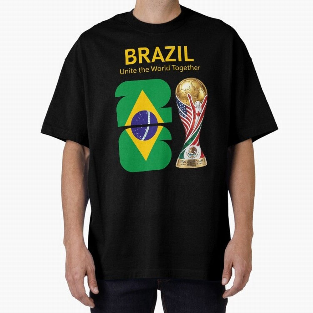 World Cup 2026, IMG 017, BRAZIL 001 Classic T-Shirt Keep the Legacy of FIFA World Cup 2026 Highlighting Mbappe and Neymar, Germany Energy, Football History, Final Match Energy, Crowd Noise and Once in a Lifetime Moments; Built for Supporters
