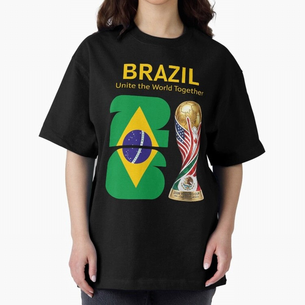World Cup 2026, IMG 017, BRAZIL 001 Classic T-Shirt Keep the Legacy of FIFA World Cup 2026 Highlighting Mbappe and Neymar, Germany Energy, Football History, Final Match Energy, Crowd Noise and Once in a Lifetime Moments; Built for Supporters