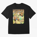 The Best Neymar 10 Vintage 90s Vintage Bootleg Style Oversized T-Shirt Remember Iconic Moments from Global Football Passion for FIFA World Cup 2026 USA Canada Mexico, Filled with Haaland and Mbappe, Brazil, Tournament Hype, Historic Matchups,
