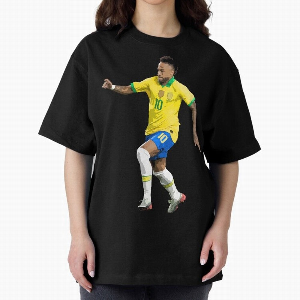 neymar Oversized T-Shirt Celebrate Golden Goal Energy in FIFA World Cup 2026 Group Stage Driven by Messi, Neymar and Mbappe, England, France and Netherlands Energy, Stadium Memories, Football Loyalty, International Chants and Championship
