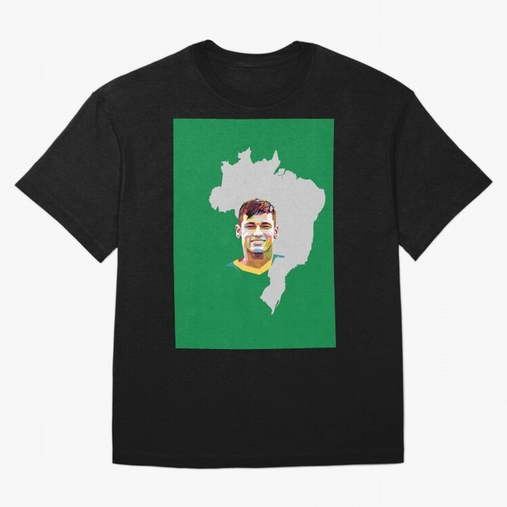 Neymar Classic T-Shirt Bring Retro Soccer Energy to Global Football Passion for FIFA World Cup 2026 Group Stage, Inspired by Mbappe, Spain and Netherlands, Soccer Culture, Superstar Moments, National Team Dreams and Competitive Fire; Great for