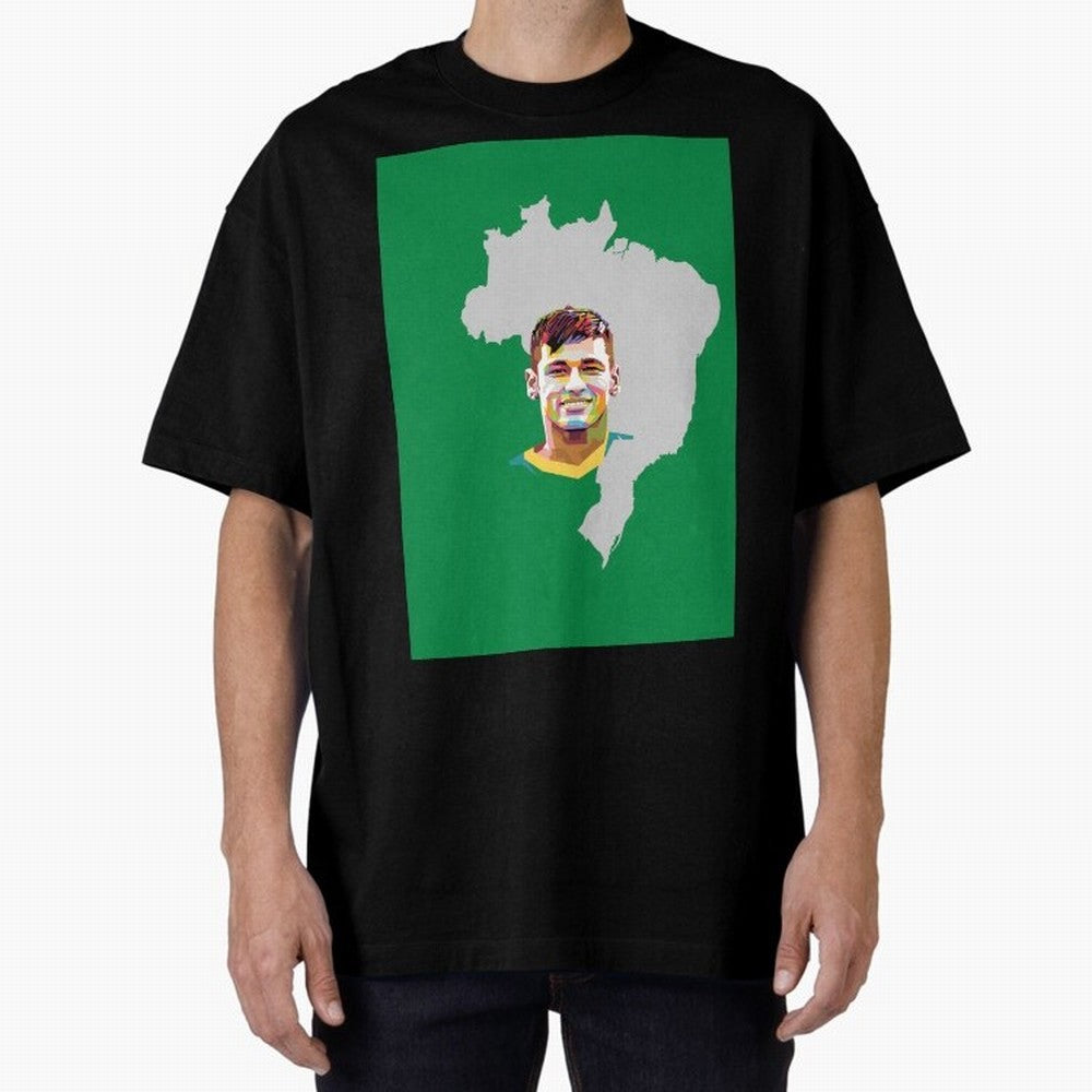 Neymar Classic T-Shirt Bring Retro Soccer Energy to Global Football Passion for FIFA World Cup 2026 Group Stage, Inspired by Mbappe, Spain and Netherlands, Soccer Culture, Superstar Moments, National Team Dreams and Competitive Fire; Great for