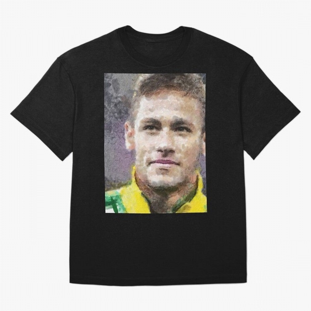 Neymar Oversized T-Shirt Celebrate Classic Football Spirit in FIFA World Cup 2026 Group Stage for Fans of Messi, CR7 and Mbappe and Spain, Bringing Fan Favorite Moments, National Team Passion, Big Match Drama and Soccer History; Ideal for Fans Who