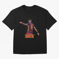 Neymar Oversized T-Shirt Represent the Passion of FIFA World Cup 2026 USA Canada Mexico for Fans of Messi, CR7 and Mbappe and England, France and Netherlands, Bringing Global Supporter Spirit, Legendary Goals, National Colors and Tournament