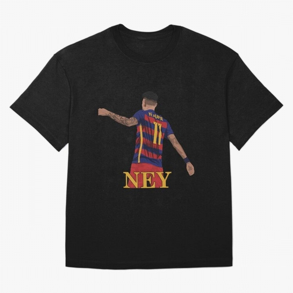 Neymar Oversized T-Shirt Represent the Passion of FIFA World Cup 2026 USA Canada Mexico for Fans of Messi, CR7 and Mbappe and England, France and Netherlands, Bringing Global Supporter Spirit, Legendary Goals, National Colors and Tournament