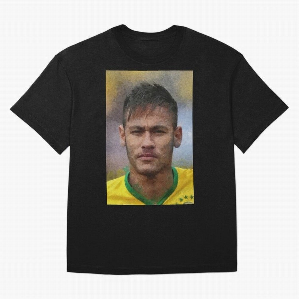 Neymar Oversized T-Shirt Show Match Day Excitement for FIFA World Cup 2026 for Fans of Mbappe and Neymar and Argentina, Bringing Stadium Memories, Football Loyalty, International Chants and Championship Tradition; Ideal for Football Dads, Football
