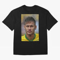 Neymar Oversized T-Shirt Show Match Day Excitement for FIFA World Cup 2026 for Fans of Mbappe and Neymar and Argentina, Bringing Stadium Memories, Football Loyalty, International Chants and Championship Tradition; Ideal for Football Dads, Football