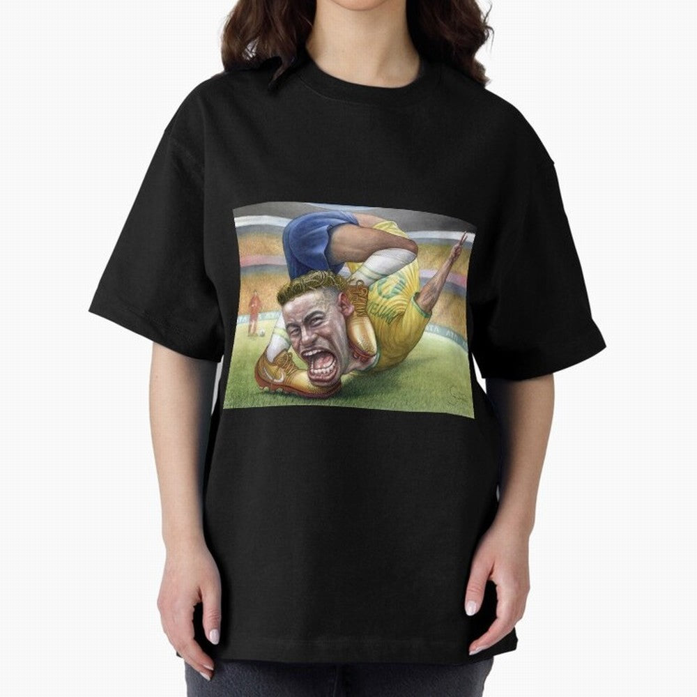 Neymar Classic T-Shirt Bring Retro Soccer Energy to FIFA World Cup 2026 Group Stage Spirit, Highlighting Brazil, Messi, Neymar and Mbappe, Tournament Hype, Historic Matchups, Family Viewing Parties and Global Sports Pride; Ideal for Passionate Fans
