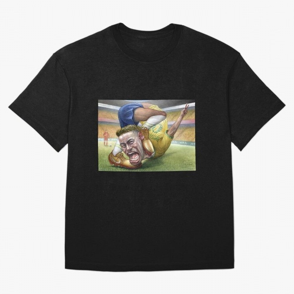 Neymar Classic T-Shirt Bring Retro Soccer Energy to FIFA World Cup 2026 Group Stage Spirit, Highlighting Brazil, Messi, Neymar and Mbappe, Tournament Hype, Historic Matchups, Family Viewing Parties and Global Sports Pride; Ideal for Passionate Fans