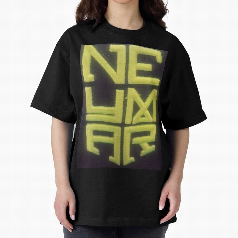 Neymar Oversized T-Shirt Share FIFA World Cup 2026 Group Stage for Fans of Mbappe and Neymar and England, Bringing Worldwide Fan Energy, Dramatic Goals, Stadium Lights and Championship Celebrations; Great for Watch Parties, Sports Bars, Family