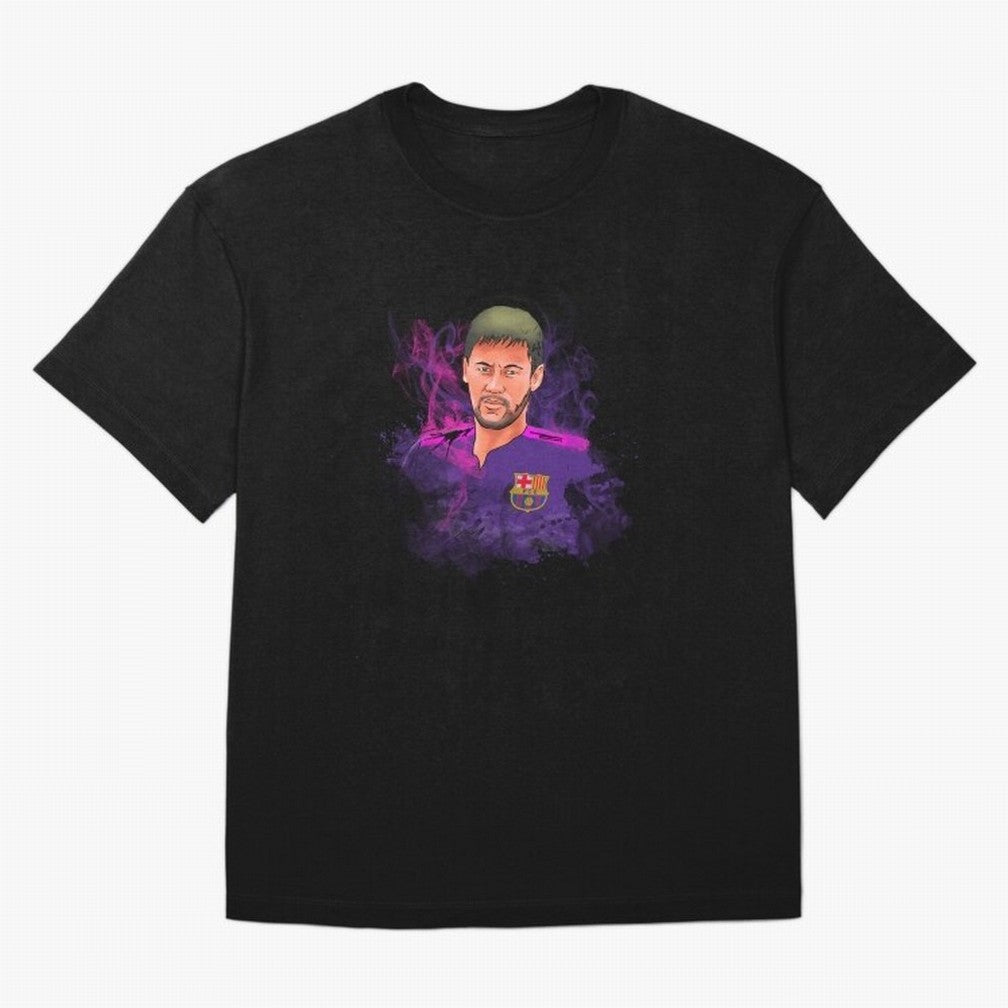 Neymar Oversized T-Shirt Honor Champions and Dreams in the FIFA World Cup 2026 Journey through Mbappe Highlights, Netherlands Pride, Soccer Culture, Superstar Moments, National Team Dreams and Competitive Fire; Ideal for Passionate Fans Who Love