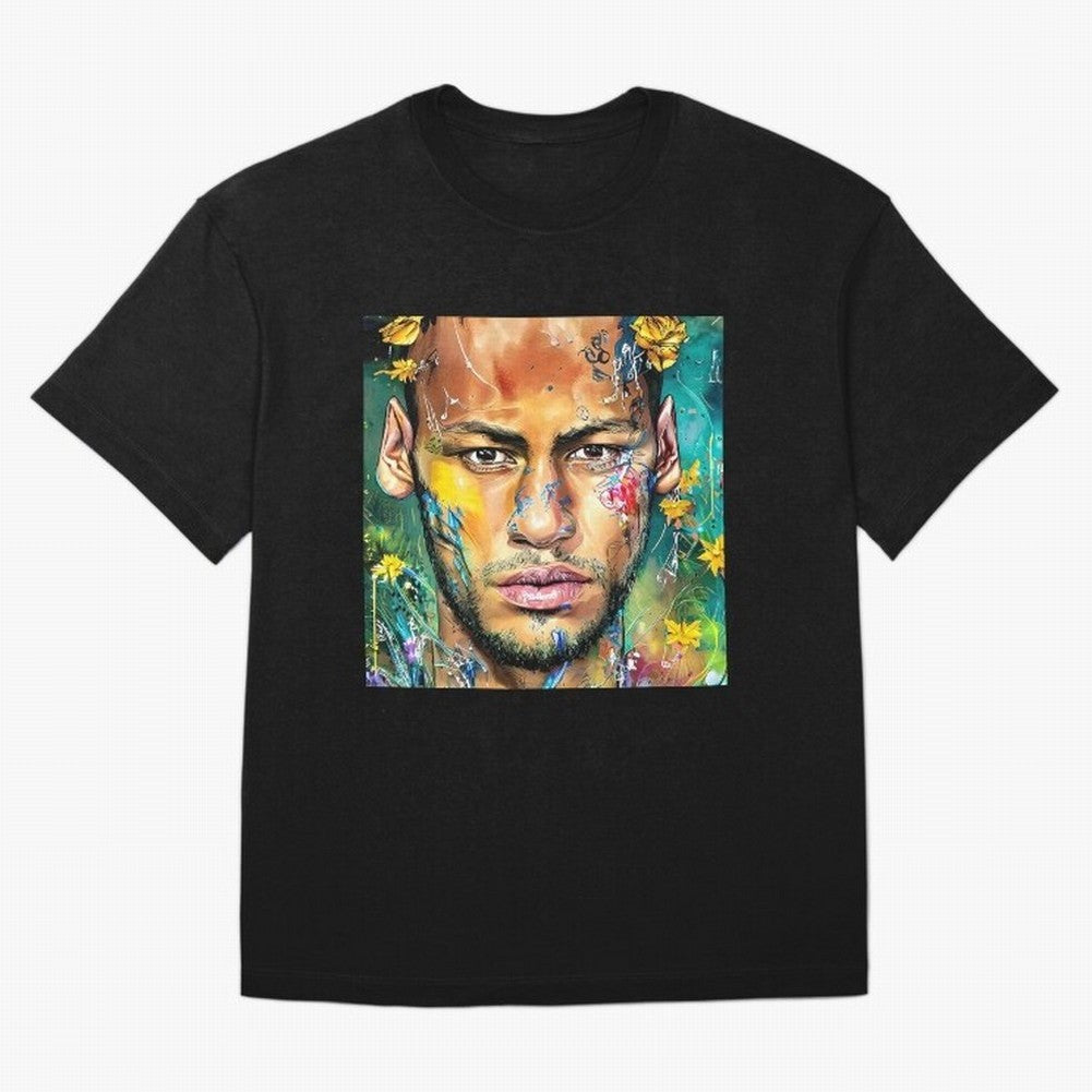 Neymar Oversized T-Shirt Represent Football Lovers during the FIFA World Cup 2026 Journey through Messi and Cristiano Ronaldo Highlights, Germany Pride, Game Day Rituals, Football Legends, Country Pride and the Road to the Final; Perfect for People