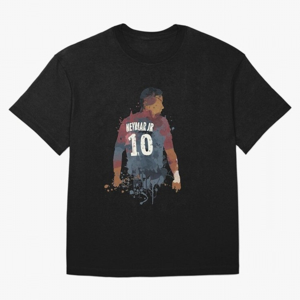 Neymar Brazilian Legend Art Oversized T-Shirt Represent Fans Who Live for FIFA World Cup 2026 USA Canada Mexico with Haaland and Mbappe, France Energy, Champion Mindset, Group Stage Buzz, Knockout Tension and Passionate Fan Culture; Perfect for