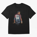 Neymar Brazilian Legend Art Oversized T-Shirt Represent Fans Who Live for FIFA World Cup 2026 USA Canada Mexico with Haaland and Mbappe, France Energy, Champion Mindset, Group Stage Buzz, Knockout Tension and Passionate Fan Culture; Perfect for