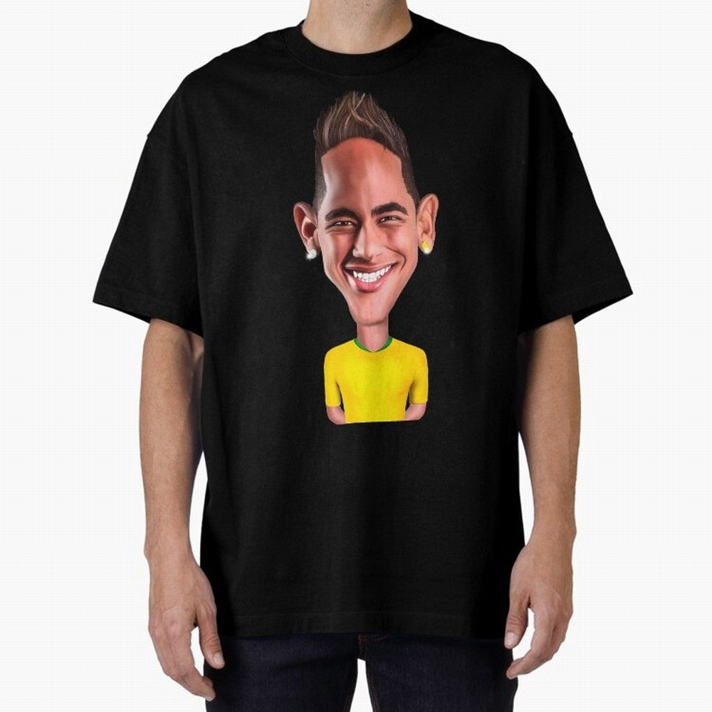 Soccer Oversized T-Shirt Elevate Global Football Passion for FIFA World Cup 2026, Featuring Cristiano Ronaldo, Haaland and CR7, Brazil, Portugal and Argentina, Supporter Pride, Iconic Celebrations, Legendary Names and Global Match Day Energy; Great