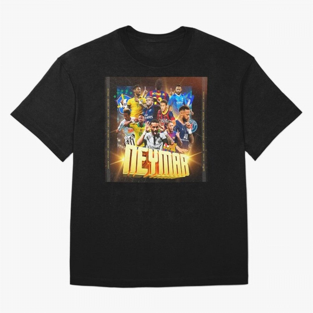 Neymar Best of Career Classic T-Shirt Keep the Legacy of Global Football Passion for FIFA World Cup 2026, Centered on Haaland, England and Germany, Supporter Pride, Iconic Celebrations, Legendary Names and Global Match Day Energy; Ideal for