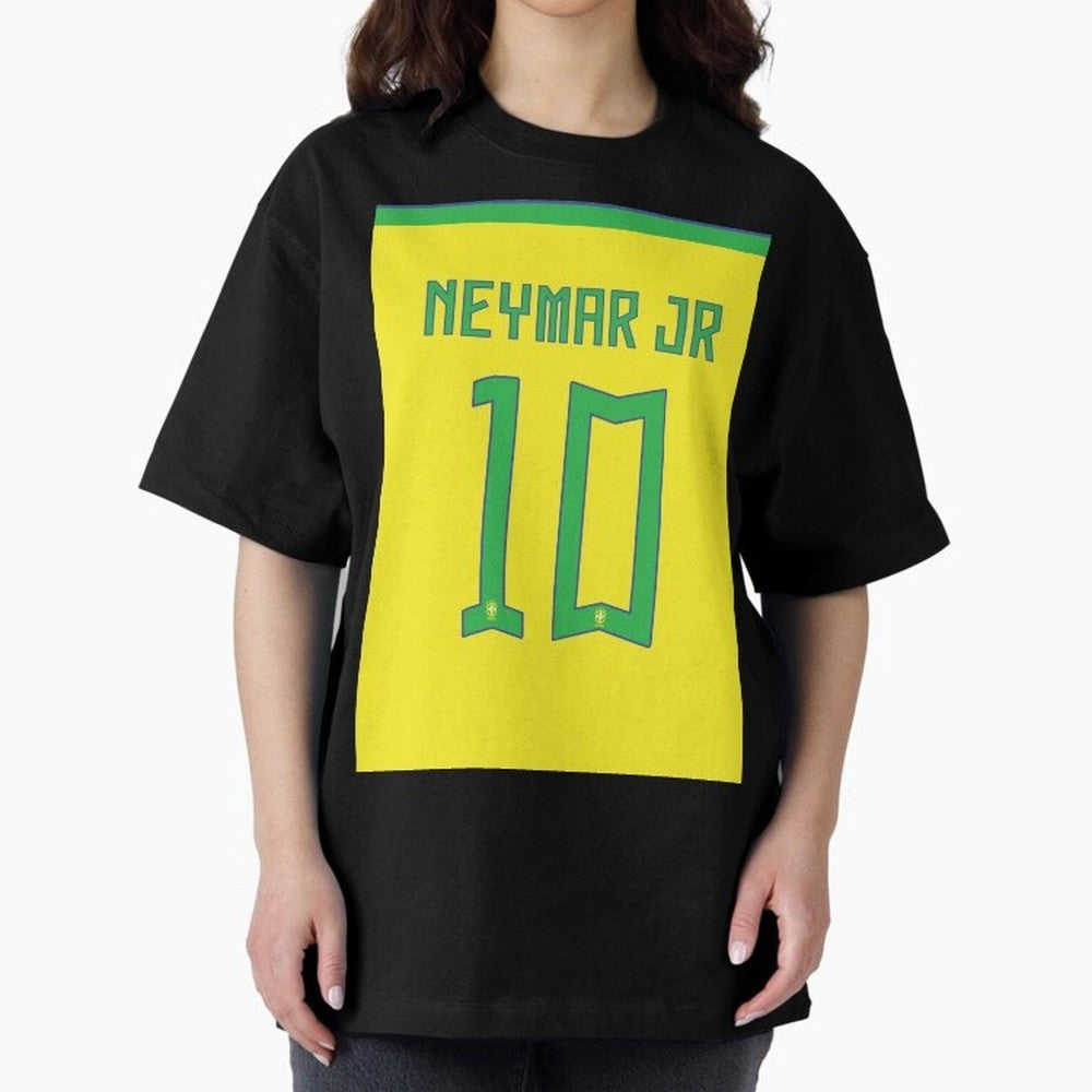 Neymar 10 Brazil 2022 World Cup Jersey Classic T-Shirt Bring Match Day Fire to FIFA World Cup 2026 for Fans of CR7 and Messi and Argentina and Brazil, Bringing Fan Favorite Moments, National Team Passion, Big Match Drama and Soccer History; Built