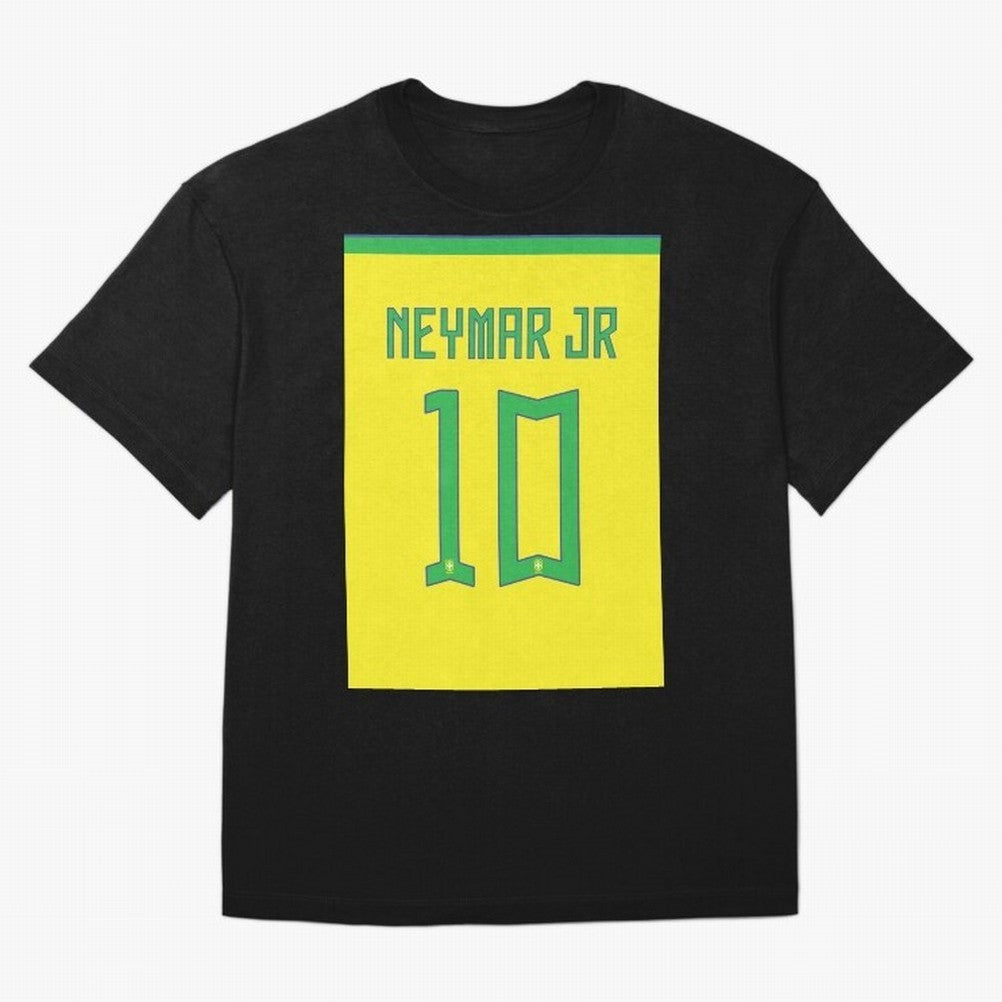 Neymar 10 Brazil 2022 World Cup Jersey Classic T-Shirt Bring Match Day Fire to FIFA World Cup 2026 for Fans of CR7 and Messi and Argentina and Brazil, Bringing Fan Favorite Moments, National Team Passion, Big Match Drama and Soccer History; Built