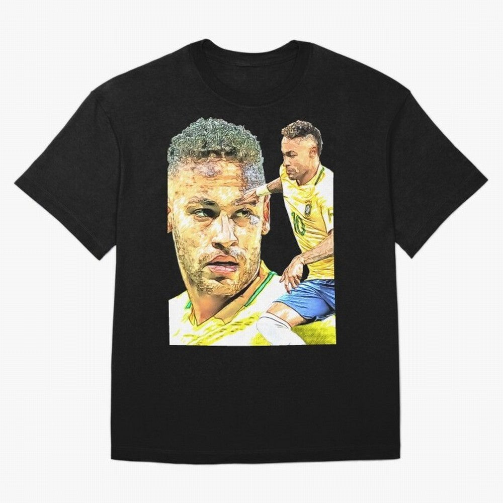 Neymar Futbol Oversized T-Shirt Join the FIFA World Cup 2026 Group Stage Journey through Neymar Highlights, Spain Pride, Tournament Hype, Historic Matchups, Family Viewing Parties and Global Sports Pride; Made for Die Hard Supporters, Soccer