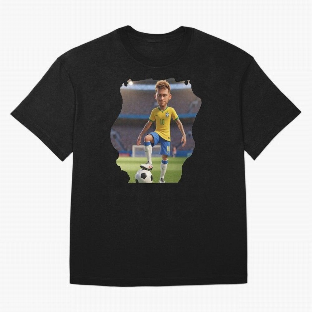 Football 3D Classic T-Shirt Carry the Colors and Pride of FIFA World Cup 2026 for Fans of Messi, CR7 and Mbappe and England and Germany, Bringing Game Day Rituals, Football Legends, Country Pride and the Road to the Final; Made for Collectors Who
