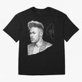 Neymar in black & white with signature Classic T-Shirt Bring Champion Energy into Match Day Hype around FIFA World Cup 2026, Messi, Spain, Vintage Soccer Flavor, Modern Football Stars, National Flags and Final Night Emotion; Ideal for Football