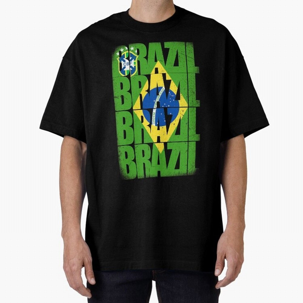 Brazil Champion Classic T-Shirt Step into Global Football Passion for FIFA World Cup 2026 USA Canada Mexico, Featuring Neymar, Germany, Football Festival Excitement, Trophy Ambitions, Country Rivalries and Star Player Buzz; Perfect for Supporters