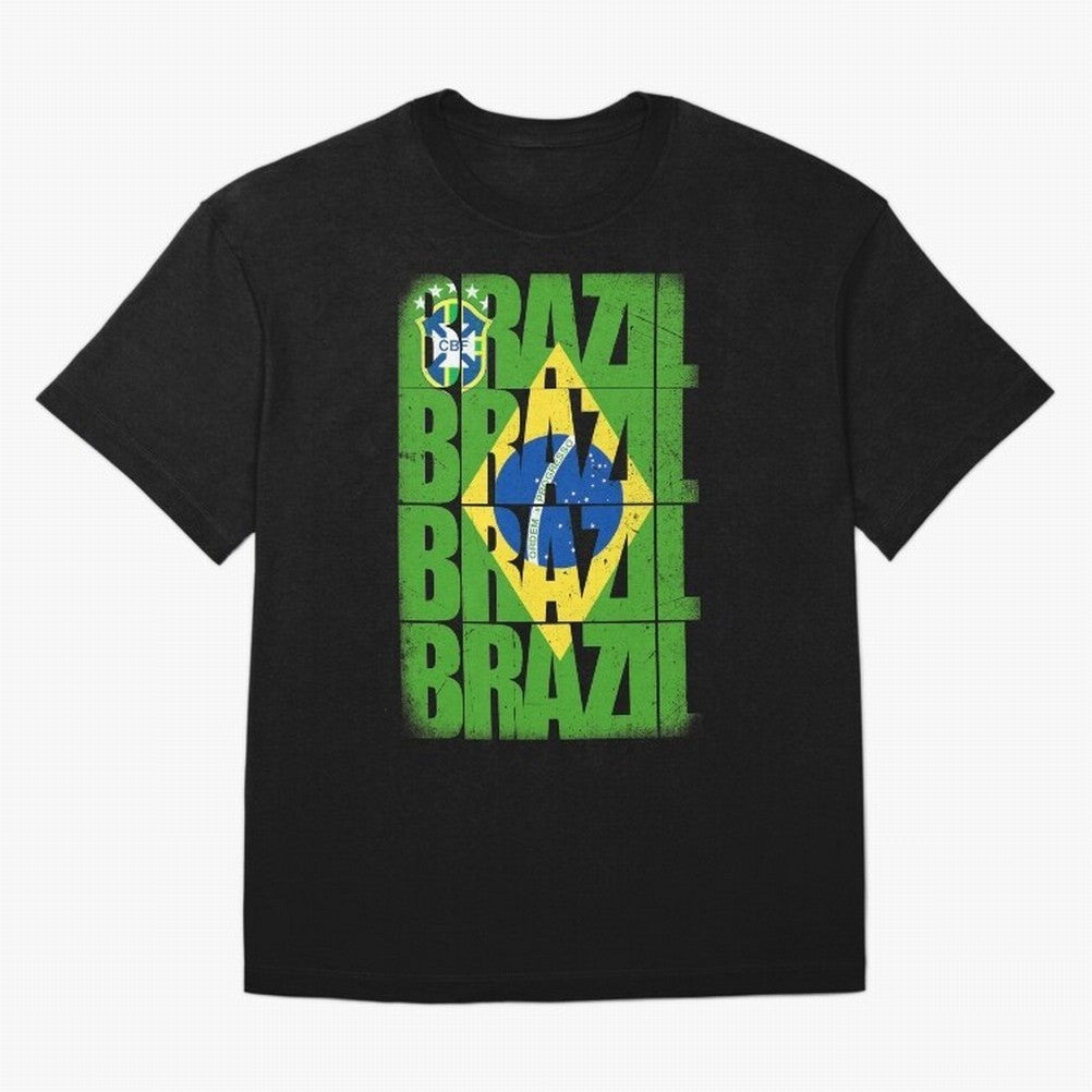 Brazil Champion Classic T-Shirt Step into Global Football Passion for FIFA World Cup 2026 USA Canada Mexico, Featuring Neymar, Germany, Football Festival Excitement, Trophy Ambitions, Country Rivalries and Star Player Buzz; Perfect for Supporters